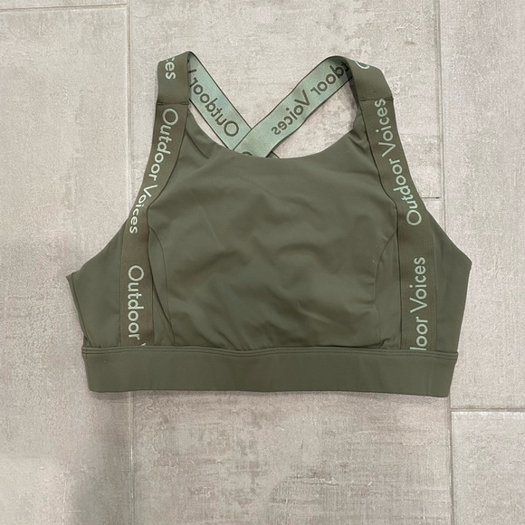 Outdoor Voices Other - Outdoor Voices never worn green sports bra